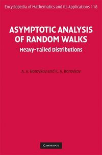 Produktbild: Asymptotic Analysis of Random Walks