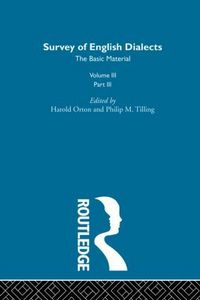 Produktbild: Survey Eng Dialects Vol3 Prt3