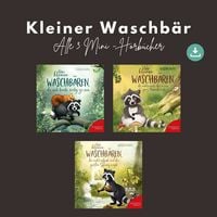 Produktbild: Kleiner Waschb&auml;r - Alle 3 Mini-H&ouml;rb&uuml;cher