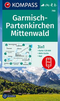 Bild vom Artikel KOMPASS Wanderkarte 790 Garmisch-Partenkirchen, Mittenwald 1:35.000 vom Autor 