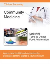Produktbild: Screening Tests to Detect Food Adulteration