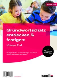 Produktbild: Grundwortschatz entdecken & festigen: Klasse 2-4