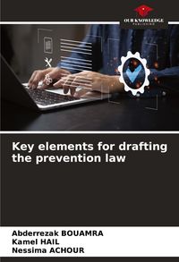 Produktbild: Key elements for drafting the prevention law
