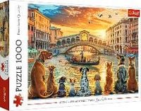 Produktbild: Puzzle 1000 - Hunde in Venedig, Italien