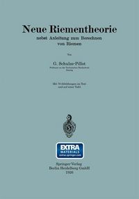 Produktbild: Neue Riementheorie