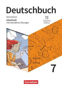 Produktbild: Deutschbuch Gymnasium - 2020 - 7. Klasse - Arbeitsheft mit interaktiven &Uuml;bungen online