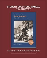 Produktbild: Taylor, J: Student Solutions to Accompany Taylor's an Introd