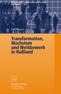 Produktbild: Transformation, Wachstum und Wettbewerb in Ru&szlig;land