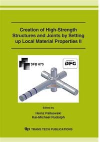 Produktbild: Creation of High-Strength Structures and Joints
