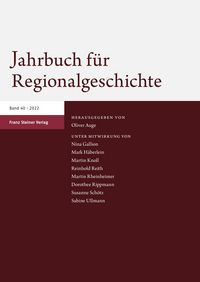 Produktbild: Jahrbuch f&uuml;r Regionalgeschichte 40 (2022)