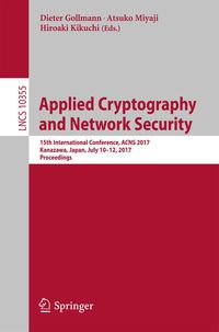 Produktbild: Applied Cryptography and Network Security