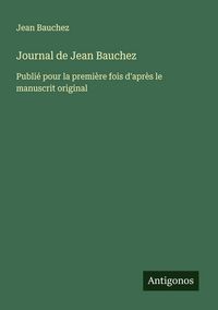 Produktbild: Journal de Jean Bauchez