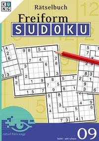 Produktbild: Freiform-Sudoku 09 Rätselbuch