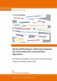 Produktbild: Herkunftsbedingte Mehrsprachigkeit im Unterricht der romanischen Sprachen