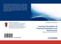 Produktbild: Investors Perception of Financial Statements and Performance