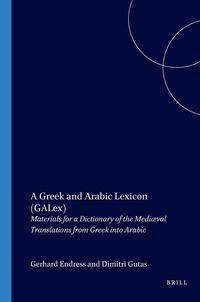 Produktbild: A Greek and Arabic Lexicon (Galex)