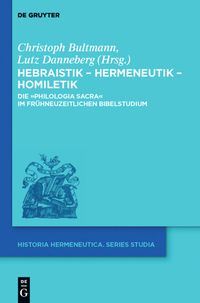 Produktbild: Hebraistik &ndash; Hermeneutik &ndash; Homiletik