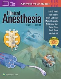 Produktbild: Barash, P: Clinical Anesthesia: Print + Ebook w. Multimed.