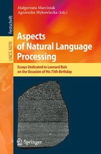 Produktbild: Aspects of Natural Language Processing
