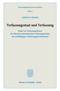 Produktbild: Verfassungsstaat und Verfassung.