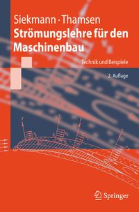 Produktbild: Str&ouml;mungslehre f&uuml;r den Maschinenbau