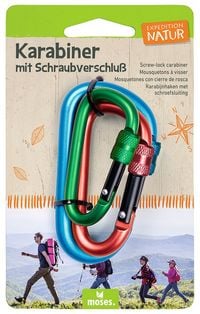 Produktbild: Expedition Natur Karabiner mit Schraubverschluss