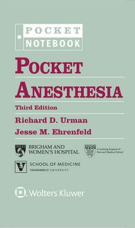 Produktbild: Urman, R: Pocket Anesthesia (Pocket Notebook Series)