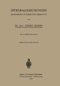 Produktbild: Integralgleichungen