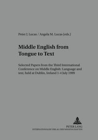 Produktbild: Middle English from Tongue to Text