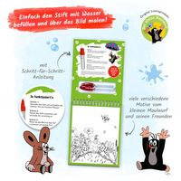 'Trötsch Der kleine Maulwurf Zaubermalspaß mit Wasserstift Malblock