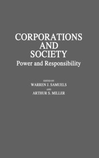 Produktbild: Corporations and Society