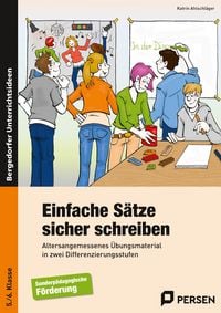 Produktbild: Einfache S&auml;tze sicher schreiben