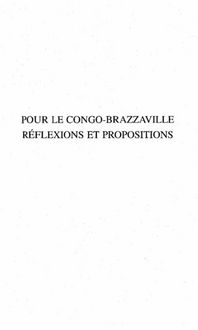 Produktbild: Pour Le Congo-Brazzaville