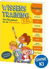Produktbild: Wissenstraining XXL - Mein &Uuml;bungsbuch f&uuml;r die Vorschule
