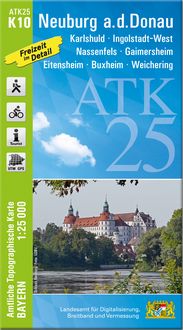 Produktbild: ATK25-K10 Neuburg a.d.Donau (Amtliche Topographische Karte 1:25000)
