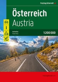 Produktbild: &Ouml;sterreich, Autoatlas 1:200.000, freytag & berndt