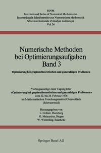 Produktbild: Numerische Methoden bei Optimierungsaufgaben Band 3