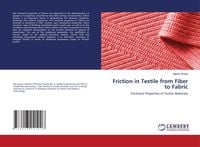 Produktbild: Friction in Textile from Fiber to Fabric