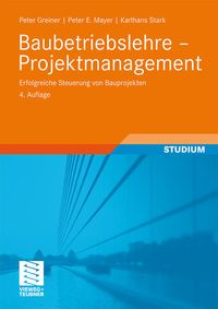 Produktbild: Baubetriebslehre - Projektmanagement