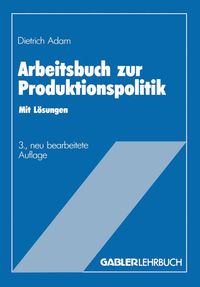 Produktbild: Arbeitsbuch zur Produktionspolitik