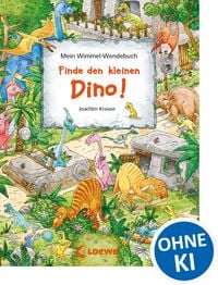 Produktbild: Mein Wimmel-Wendebuch - Finde den kleinen Dino! / Finde das blaue Auto!