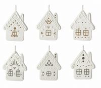 Produktbild: Lebkuchenh&auml;usschen Display 36 Stk. 6 Designs a 6 Stk.