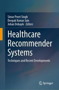 Produktbild: Healthcare Recommender Systems
