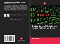 Produktbild: &Iacute;ndice de legibilidade em v&aacute;rias not&iacute;cias do Gana