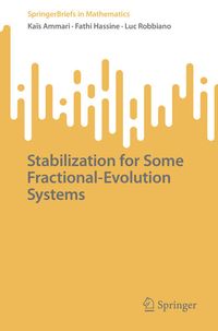 Produktbild: Stabilization for Some Fractional-Evolution Systems