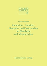 Produktbild: Intransitiv-, Transitiv-, Kausativ- und Passivverben im Mandschu und Mongolischen