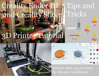 Produktbild: Creality Ender 3 and Creality Slicer Tutorial for 3D printers and tips and tricks.
