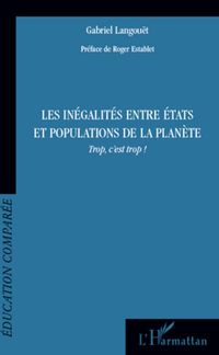 Produktbild: Les inegalites entre etats et populations de la planete