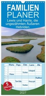 Produktbild: Familienplaner 2027 - Lewis und Harris, die ungez&auml;hmten &Auml;u&szlig;eren Hebriden. mit 5 Spalten (Wandkalender, 21 x 45 cm) CALVENDO