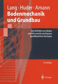 Produktbild: Bodenmechanik und Grundbau